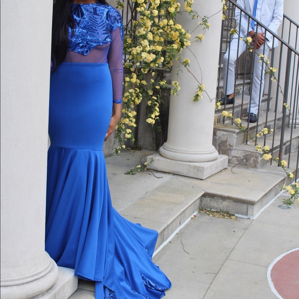 Royal Blue Prom Dress